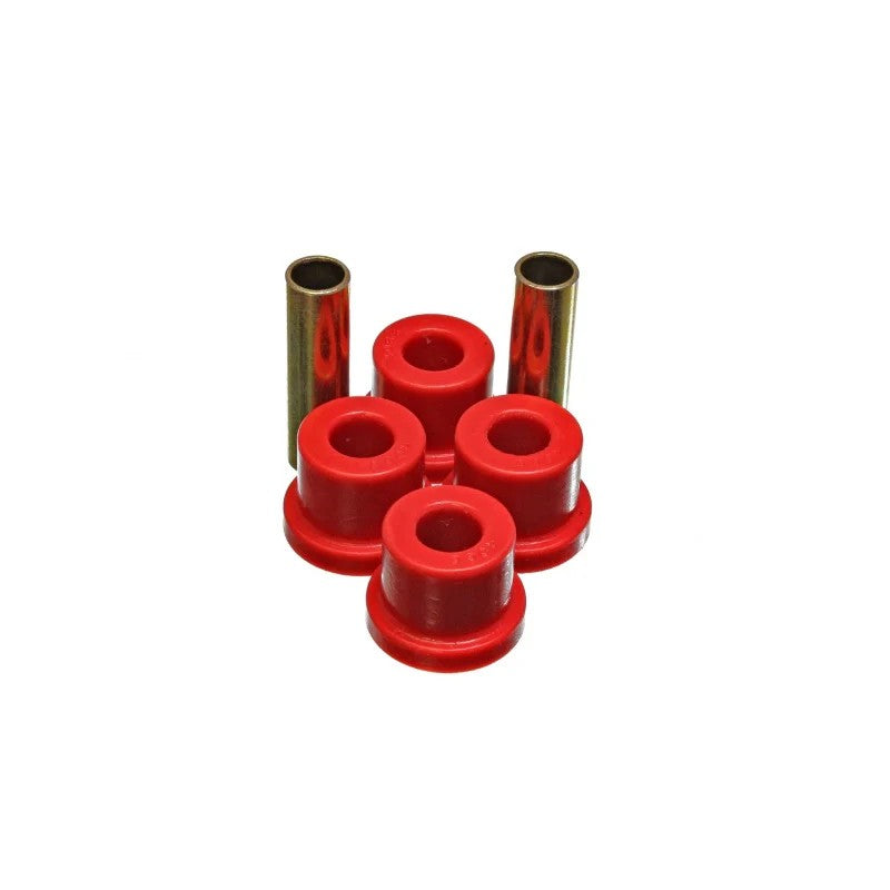 Red Energy Suspension Hyper-Flex polyurethane transmission crossmember mount bushings and hardware for Nissan Z-cars