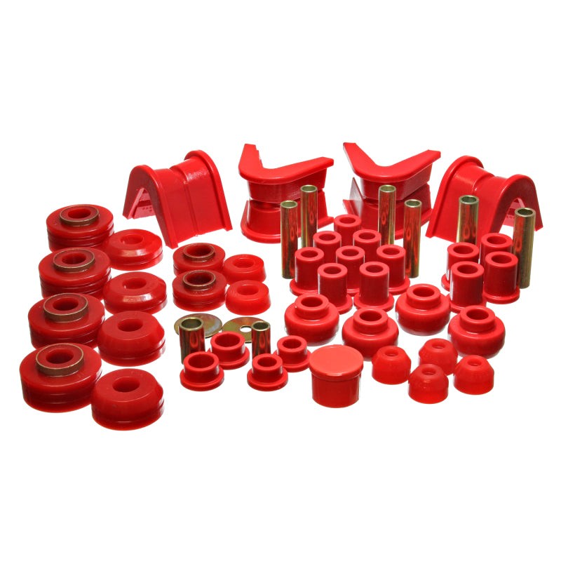 Energy Suspension Hyper-Flex red polyurethane master bushing kit for 1977-1979 Ford F-150 4WD