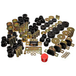 Energy Suspension Hyper-Flex black polyurethane master bushing set for 1973-1980 Chevrolet and GMC 2WD pickups.