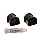 Energy Suspension 11.5101G black 23mm polyurethane front sway bar bushings for 1979-1985 Mazda RX-7.