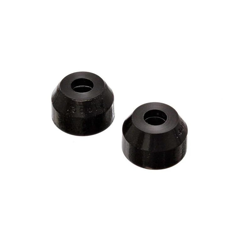Energy Suspension 9.13105G black Hyper-Flex polyurethane front ball joint boot set for 1979-1992 Mazda 626, MX-6, and RX-7.