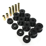 Black Energy Suspension Hyper-Flex polyurethane front spring bushings for 1980-1997 Ford F-250 and F-350 trucks.