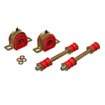Red Energy Suspension Hyper-Flex front sway bar bushings and end link kit with hardware for 1982-2004 GM trucks and SUVs.