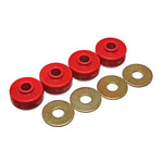 Red Energy Suspension Hyper-Flex polyurethane rear leaf spring bushings for 1984-2000 Chevy and GMC vehicles