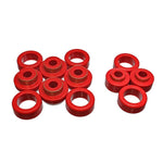 Red Energy Suspension 5.4106R Hyper-Flex polyurethane body mount bushings for 1987-1996 Dodge Dakota 2WD.