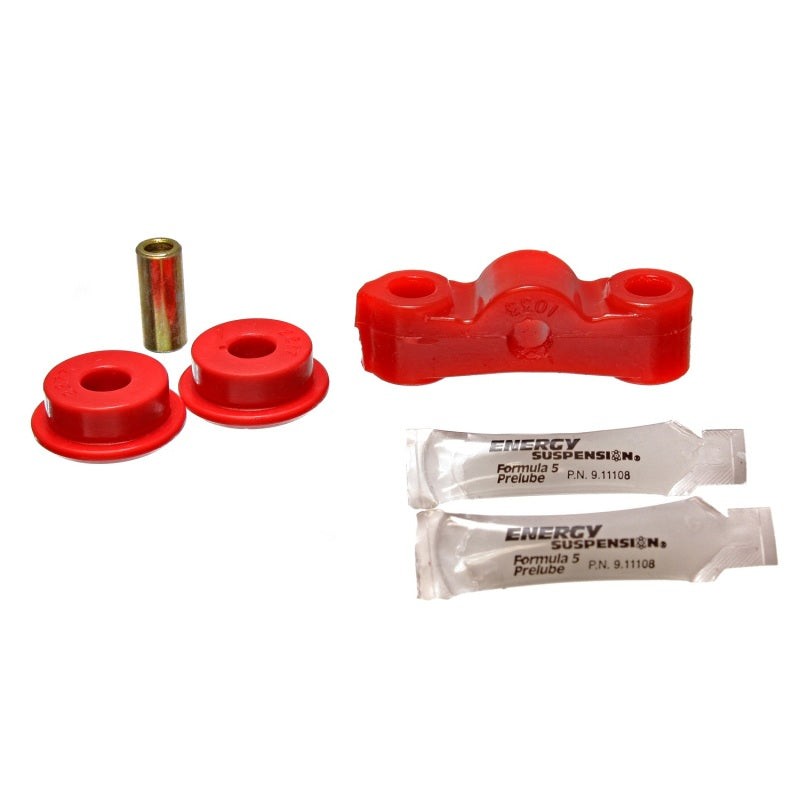 Red Energy Suspension Hyper-Flex polyurethane manual transmission shifter bushing kit for 1988-2000 Honda Civic and CRX.
