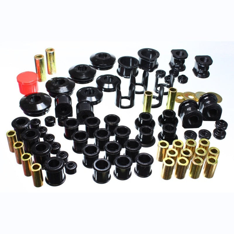 Energy Suspension 7.18106G Hyper-Flex Master Bushing Set in black for 1989-1994 Nissan 240SX S13