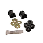 Energy Suspension 20mm black Hyper-Flex polyurethane front sway bar bushings and end link hardware