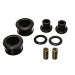 Black Energy Suspension Hyper-Flex polyurethane rear differential carrier bushing set for 1989-1996 Nissan 300ZX.