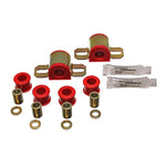 Red Energy Suspension 19mm front sway bar bushings and end link bushings for 1990-1997 Mazda Miata.