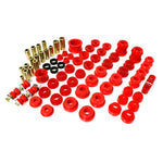 Energy Suspension 16.18103R Red Hyper-Flex Master Bushing Set for 1992-1997 Honda Civic and Civic del Sol