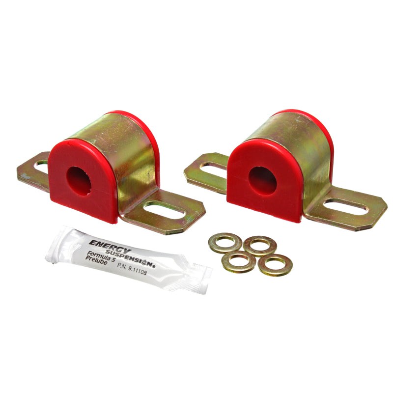 Red Energy Suspension Hyper-Flex 22mm polyurethane front sway bar bushings for 1992-1995 Honda Civic