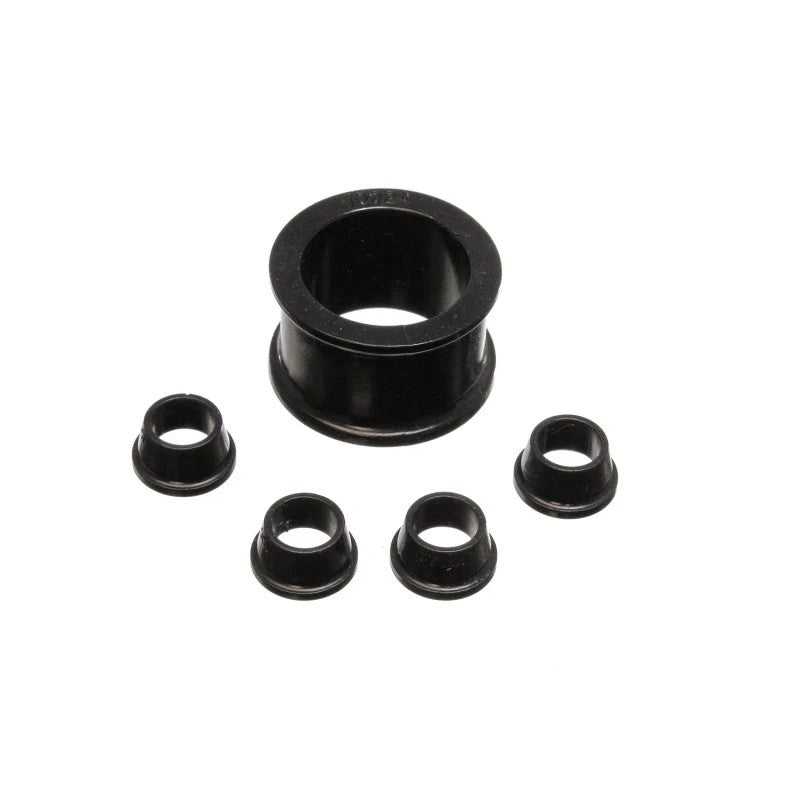 Energy Suspension 16.10102G black Hyper-Flex polyurethane shifter bushing set for 1992-1997 Honda Civic.