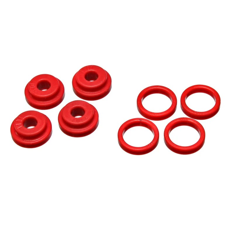 Red Energy Suspension Hyper-Flex polyurethane manual transmission shifter stabilizer bushing for 1995-2004 Mitsubishi Eclipse.