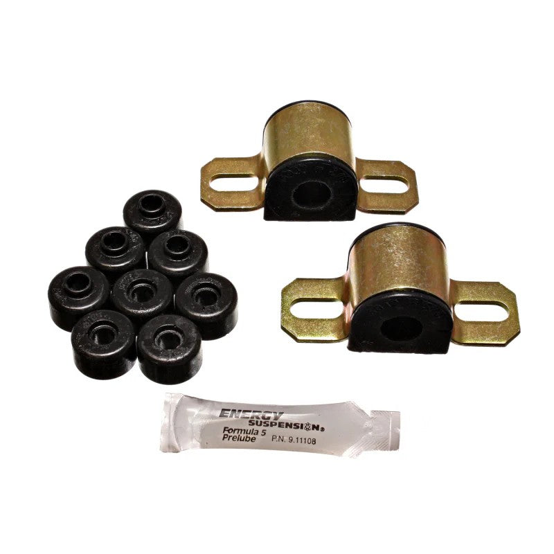 Energy Suspension black 16mm Hyper-Flex polyurethane rear sway bar frame bushings for 1995-1998 Nissan 240SX