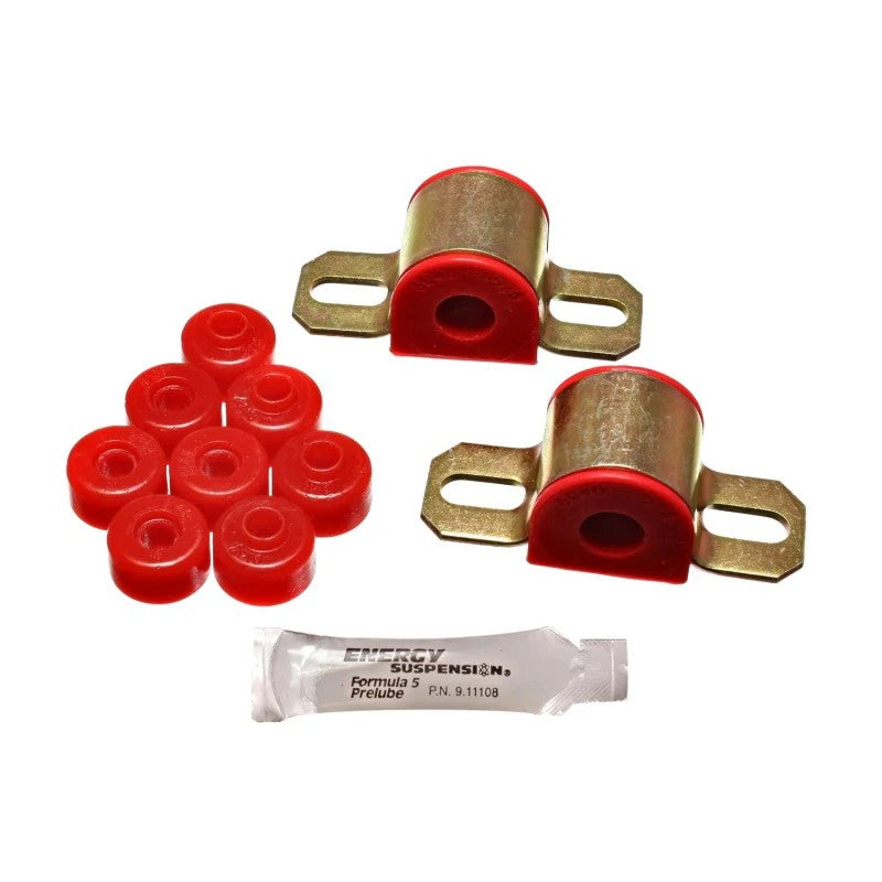 Energy Suspension 7.5113R red 16mm polyurethane rear sway bar frame bushings for 1995-1998 Nissan 240SX