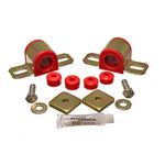 Red Energy Suspension 27mm Hyper-Flex polyurethane front sway bar frame bushings for 1995-1998 Nissan 240SX.