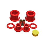 Red Energy Suspension Hyper-Flex polyurethane rear differential bushing set for Nissan 240SX S14 chassis