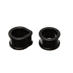 Black Energy Suspension Hyper-Flex polyurethane power steering rack bushing kit for 1991-1999 Nissan models.