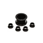 Energy Suspension 16.10104G black polyurethane power steering rack bushings for 1996-2000 Honda Civic models