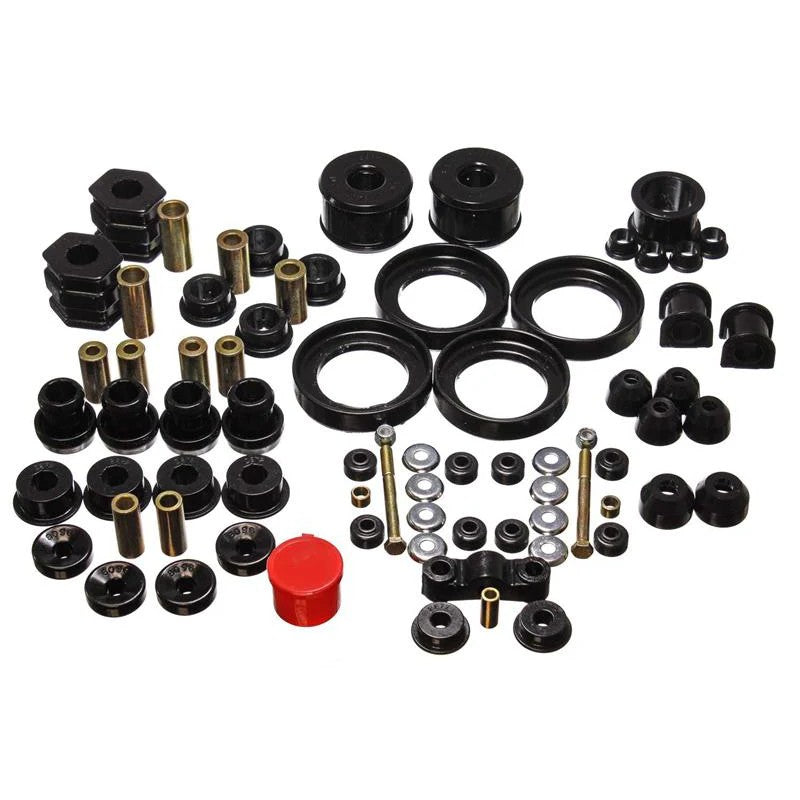 Black Energy Suspension 16.18110G Hyper-Flex polyurethane master bushing set for 1996-2000 Honda Civic