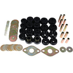 Energy Suspension 8.4111G black polyurethane body mount bushings and hardware for 1996-1999 Toyota 4Runner