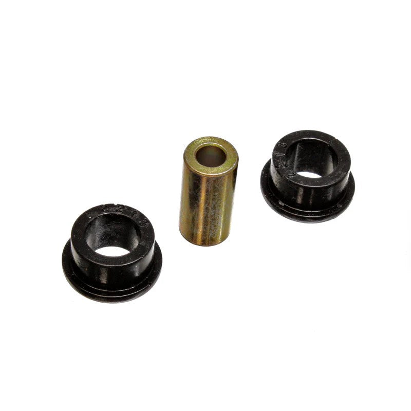 Black Energy Suspension Hyper-Flex manual transmission shifter stabilizer bushing set for 1997-2001 Ford Escort.