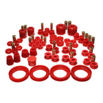 Energy Suspension Red Hyper-Flex polyurethane master bushing set for 1997-2001 Honda Prelude Type SH