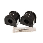 Energy Suspension 3.5201G black Hyper-Flex polyurethane 19mm rear sway bar bushings for 1997-2004 Chevrolet Corvette.