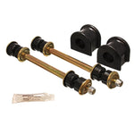 Energy Suspension 4.5157G black Hyper-Flex polyurethane 29mm front sway bar bushings for Ford Ranger and Mazda B-Series.