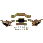 Energy Suspension black polyurethane motor and transmission mount set with metal brackets for 1999-2004 Ford Mustang 4.6L
