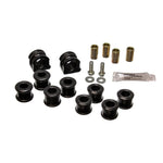 Energy Suspension 15.5106G black 23mm polyurethane front sway bar bushings for 1998-2006 Volkswagen models.