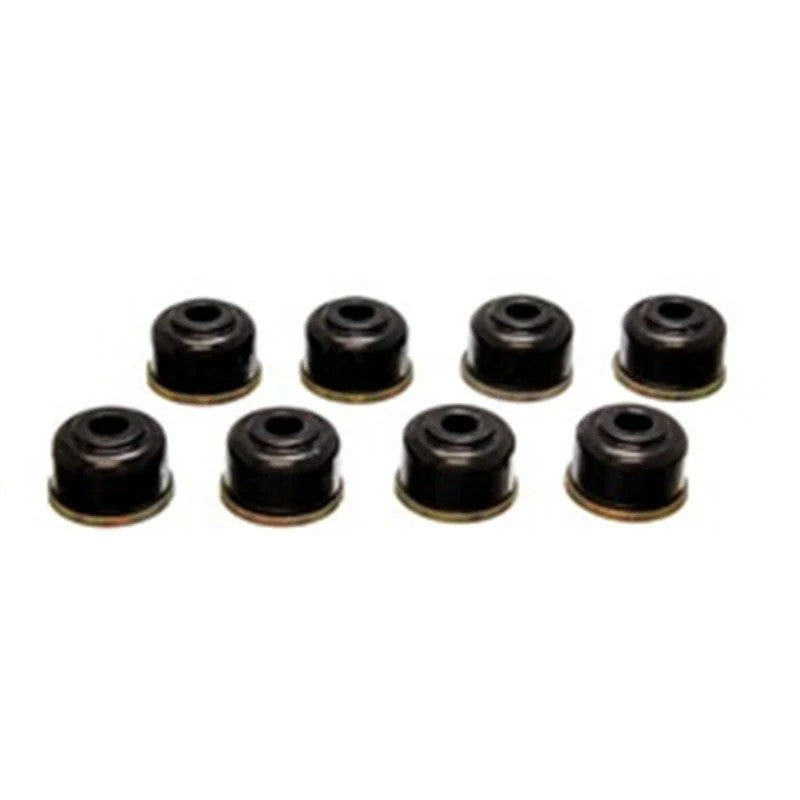 Black Energy Suspension Hyper-Flex polyurethane heavy duty sway bar end link bushings with 3/8 inch inner diameter.