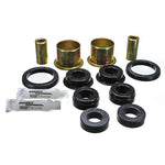 Energy Suspension black polyurethane control arm bushing set with metal sleeves for 1980-1997 Ford trucks