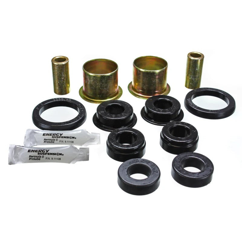 Energy Suspension black polyurethane control arm bushing set with metal sleeves for 1980-1997 Ford trucks