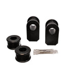 Energy Suspension black Hyper-Flex polyurethane front sway bar bushing set for Ford E-Series vans.