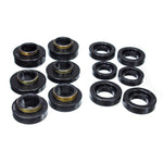 Black Energy Suspension 3.4101G Hyper-Flex polyurethane body to frame and radiator support mount bushing set.