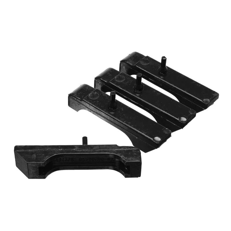 Energy Suspension black Hyper-Flex polyurethane radiator isolator pads for GM 3-row radiators