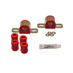 Red Energy Suspension Hyper-Flex polyurethane stabilizer bar bushings for 1976-1986 Jeep CJ5 and CJ7.