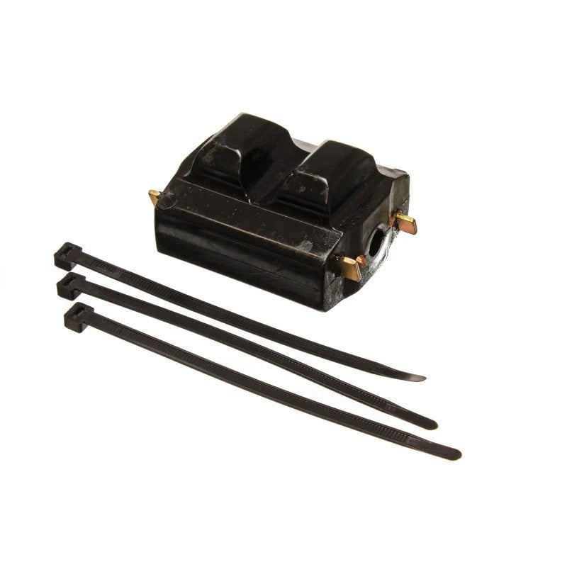 Black Energy Suspension 3.1152G Hyper-Flex polyurethane motor mount clamshell insert for Chevrolet and GMC trucks