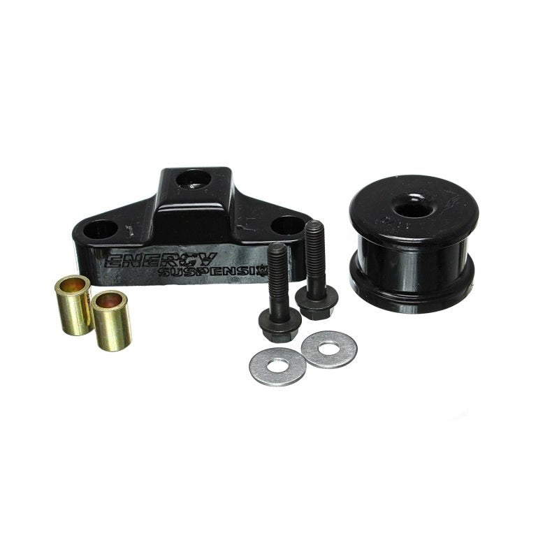 Black Energy Suspension Hyper-Flex polyurethane transmission shifter bushing set for Subaru models.