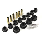 Black Energy Suspension Hyper-Flex polyurethane leaf spring bushing set for 1986-1995 Suzuki Samurai.