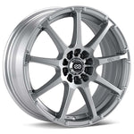 Enkei EDR9 nine-spoke alloy wheel in a matte black finish featuring a dual-drill bolt pattern.