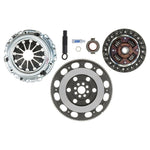 Exedy Stage 1 organic clutch disc, pressure plate, and HF02 lightweight flywheel kit for Acura and Honda engines.