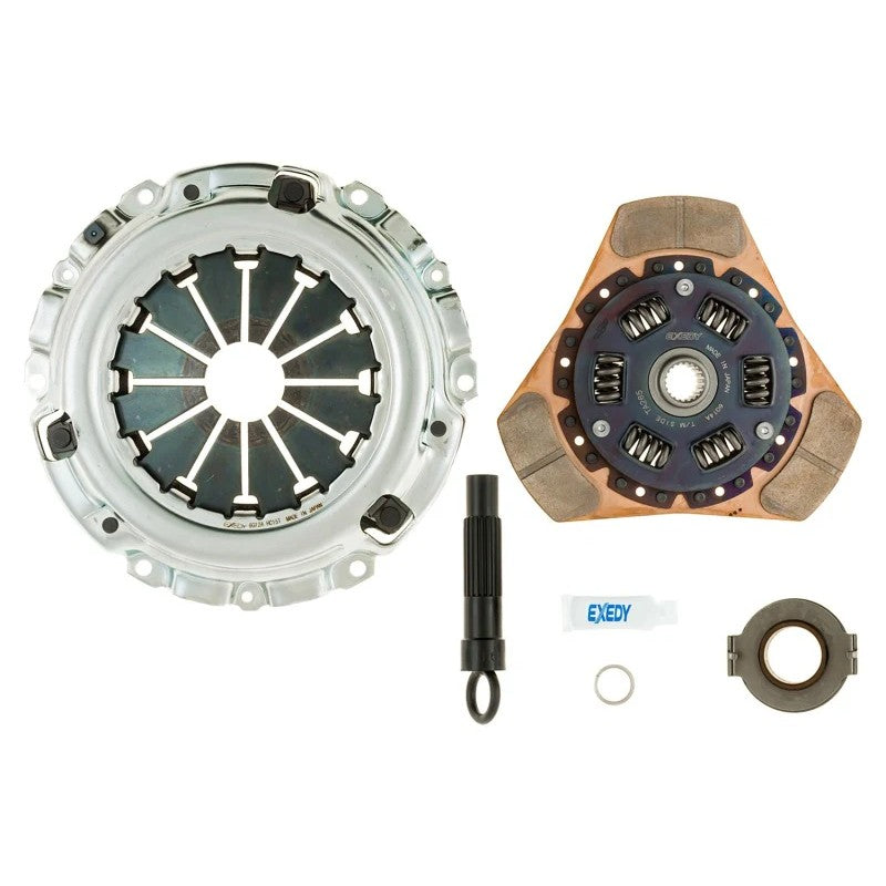 Exedy Stage 2 Cerametallic clutch kit including thick sprung disc and pressure plate for 2006-2015 Honda Civic 1.8L