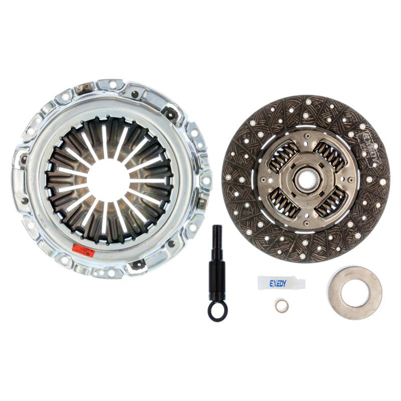 Exedy Stage 1 Organic Clutch kit with red pressure plate and sprung-center disc for 2003-2007 Infiniti G35 and Nissan 350Z.