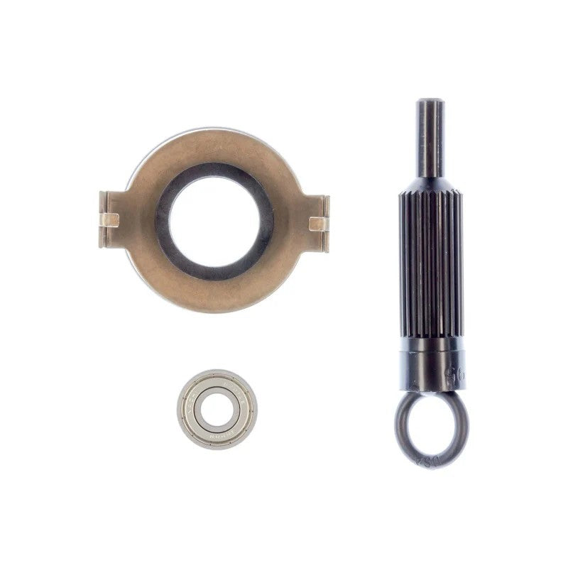 Exedy FJAK101 Hyper Series Accessory Kit featuring release bearing, pilot bearing, and clutch alignment tool