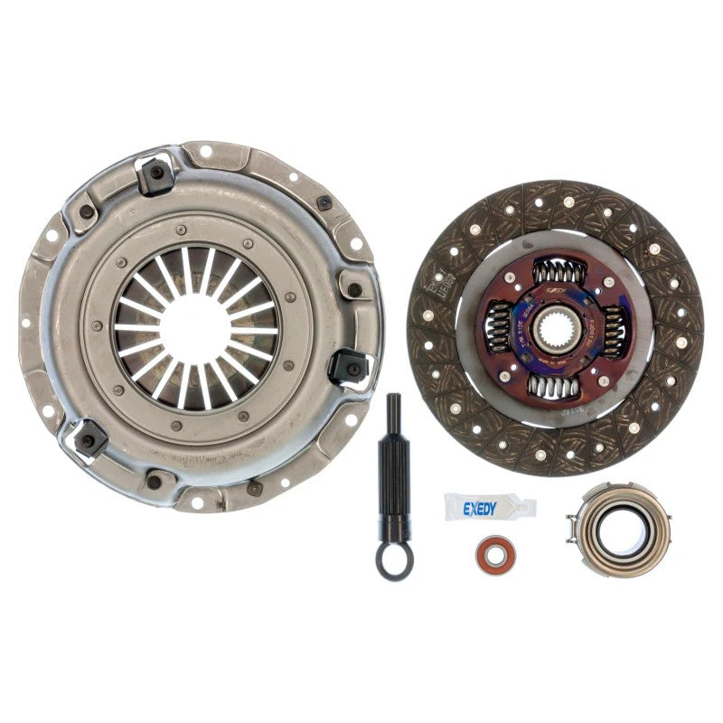 Exedy OE Series clutch kit 15010 including pressure plate, friction disc, and bearings for 1995-2001 Subaru Impreza.