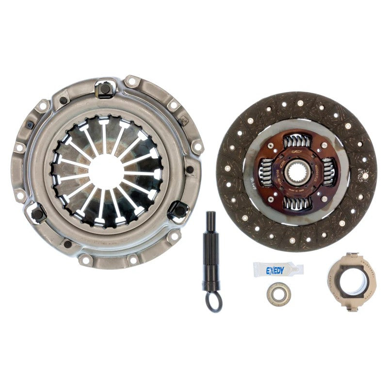 Exedy KMZ08 OE replacement clutch kit featuring pressure plate and clutch disc for 2001-2003 Mazda Protege