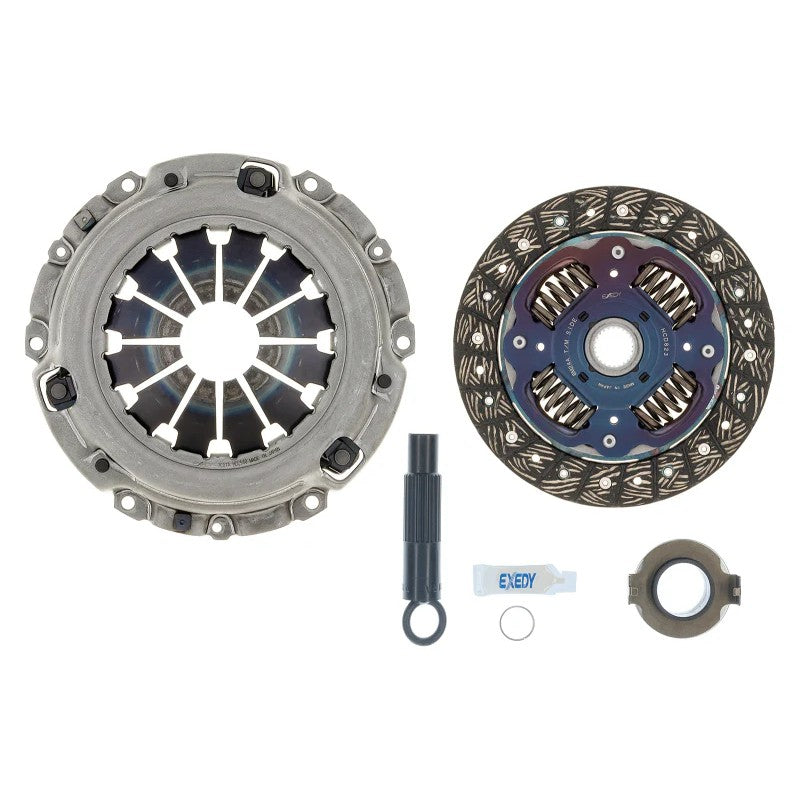 Exedy HCK1011 OE replacement clutch kit including pressure plate, clutch disc, and release bearing for Honda Civic.